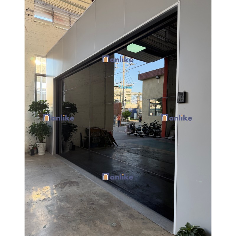 Glass Aluminum Garage Door
