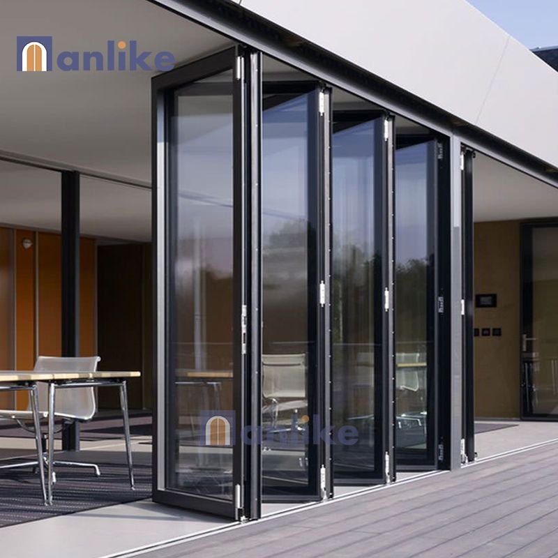 heavy duty aluminum glass door