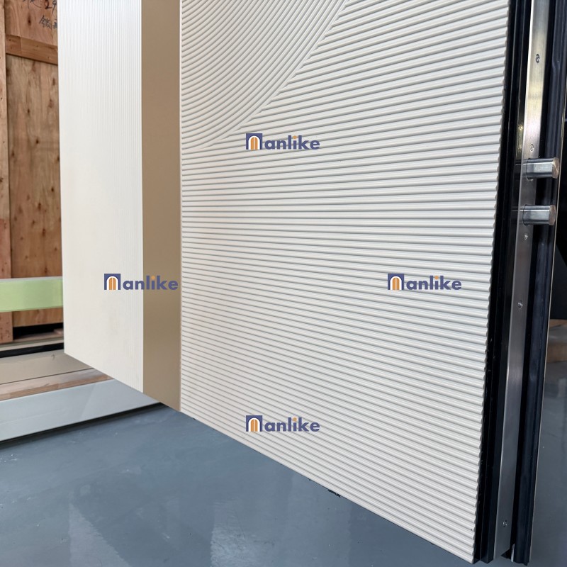 milk‑white textured panel